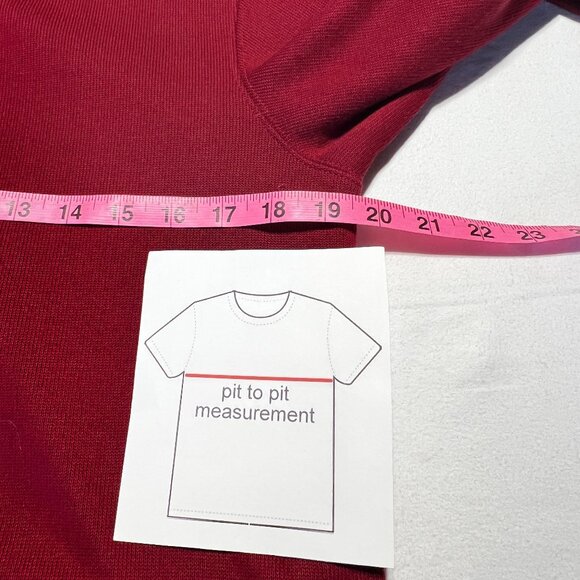 ❤️ Talbots Red Full-Zip Sweater - Size Small 100% cotton  elegant + high-quality - Picture 8 of 10